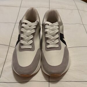 MKS Women's White‎ and Gray Sneakers Size 8